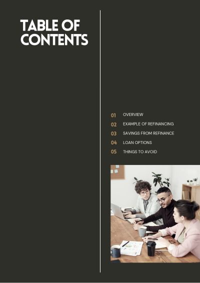 Guide to Refinancing